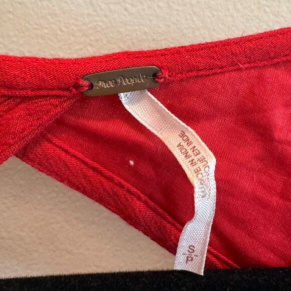 Free People - Embroidered Austin Mini Dress; Size S - Picture 5 of 7